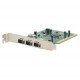 Fujitsu adaptateur FireWire - 4 ports (S26361-F3106-L520) (S26361F3106L520) Carte r&eacute;seau