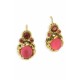 Pink earrings sleepers Poggi
