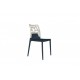 Polycarbonat Stuhl steht STUHL EGO-ROCK grauweiß Datei
