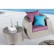 Fauteuil de jardin FAUTEUIL CEYLAN Gris argent