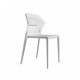 Polycarbonate chair CHAIR CUSTOM EGO-S White / Transparent