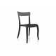Polycarbonate chair CHAIR CUSTOM HERA-S Gray / Black