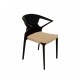 CUSHION COMFORT polycarbonate chair to chair EGO-K Imitation Leather Beige