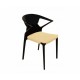 CUSHION COMFORT polycarbonate chair to chair EGO-K Imitation Leather Mustard