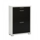 Shoe cabinet PALIO SHOE CABINET 2 +1 doors shoe white / black