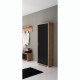 Chest and wardrobe cabinet CABINET TREVI Trevi walnut / black