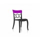 Polycarbonate chair CHAIR CUSTOM OPERA-S Purple / Anthracite