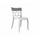 Polycarbonate chair CHAIR CUSTOM OPERA-S Grey / White