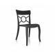 Polycarbonate chair CHAIR CUSTOM OPERA-S Black / anthracite