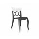Policarbonato sedia CUSTOM OPERA-S Bianco / Antracite