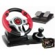 SpectraVideo Logic3 Red Steering Wheel and Pedals (PC/PS2/PS3) [import anglais]