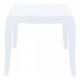 Table basse design QUEEN Blanc