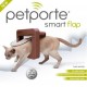 Petsafe Chatière électronique PetPorte Smart Flap - montage porte (brune)