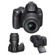 Nikon D5000 avec objectifs 18-55mm et 55-200mm