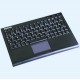 Keysonic Super Mini Clavier - Touchpad int&eacute;gr&eacute; - ACK-340 U+ - Noir