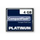 BestMedia CD Recordable BestMedia Platinum - Carte m&eacute;moire flash - 4 Go - 40x - CompactFlash Card (177006)