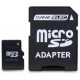 Dane-Elec Dane Elec - Carte m&eacute;moire MICRO SD / Transflash + Adaptateur en 4 Go (DA-SDMC-4096-R) 60x