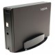 Boitier externe LogiLink 2,5" USB 2.0/SATA Black ALU (UA0060) Contrôleur SATA