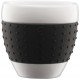 Bodum - 11184-01 - Pavina - Set 2 Tasses - Porcelaine - 0,25 L - Noir