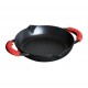 Staub Fonte - 1223623 - Hexagon - Po&ecirc;le - 2 Anses - Noir Mat - 24 cm