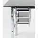 Bureau SAMMY Verre & Chrome Verre & Chrome