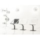 Chair design SUBWAY White