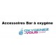 Accessories for oxygen bars