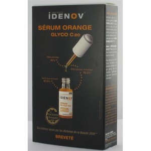 IDENOV Orange Serum Glyco C20 tilgutiga pudel 15ml