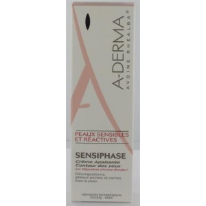 ADERMA Sensiphase beruhigende Augencreme 15ml Tube