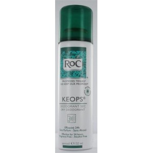 KEOPS de ROC desodorante en seco sin eficiencia de alcohol 24 horas spray 150 ml