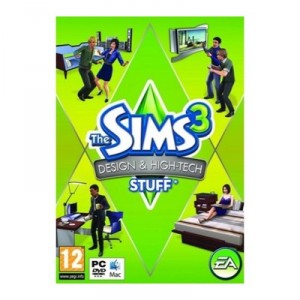 Electronic Arts The Sims 3: Design and Hi-Tech Stuff (PC/Mac DVD) [English Import]