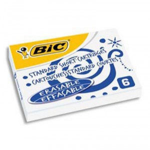 BIC + cartridge + for + pen + a + feather + ink + Stypen + international + short + % C3% A9tui + 6