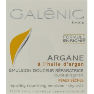 GALENIC ARGANE emulsi&oacute;n suavemente Restaurativa olla de aceite de Arg&aacute;n 50ml