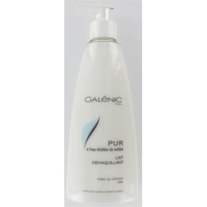 PUR Galenikbeispiel Reinigungsmilch mit destilliertem Wasser 400ml Flasche Wunderklees