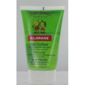 Junior peque&ntilde;a KLORANE Styling Gel 125ml tubo