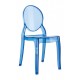 Policarbonato sedia ELIZABETH BAMBINO Blue