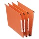 Esselte Dossier suspendu "DUAL" Lot de 1 Boite de 25 dossiers suspendus en kraft orange pour armoire Dual Es...