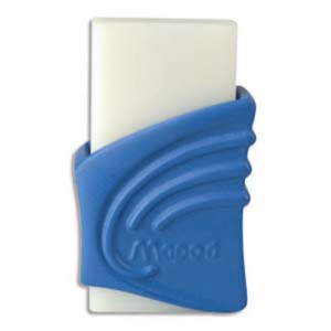 Maped Gomme plastique petite taille pour bureaux d etude avec fourreau protecteur plastique M7