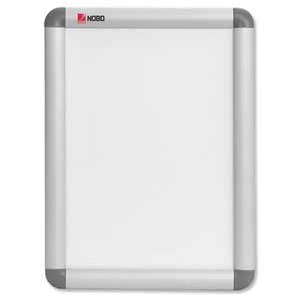 NOBO - Framework signposting A2, attachment incklu, 32 mm, aluminium frame kit anodized silver, pr...