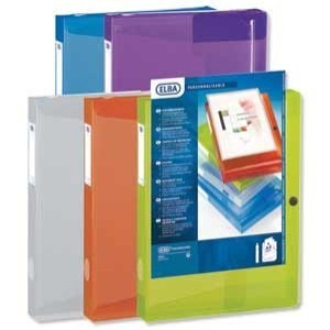 Polyvision elba Transparencia Caja Clasificación personalizable de 24 x 32 cm 4 Dos