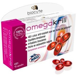 BIOCYTE Omegakrill box 45 capsules