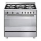 Smeg SCB92MFX5 à gaz Cuisinière
