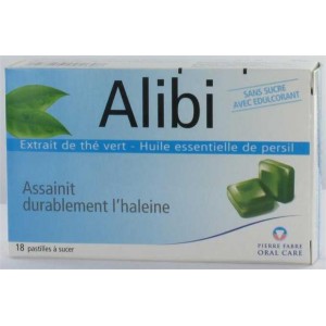 ALIBI lozenges box 18 tablets