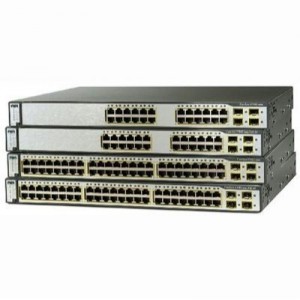 48-port Commutateur Ethernet Gigabit Cisco 48 10/100/1000 ports + 2 X2-based 10G Pts Enh Im (WSC3750E48TDE)