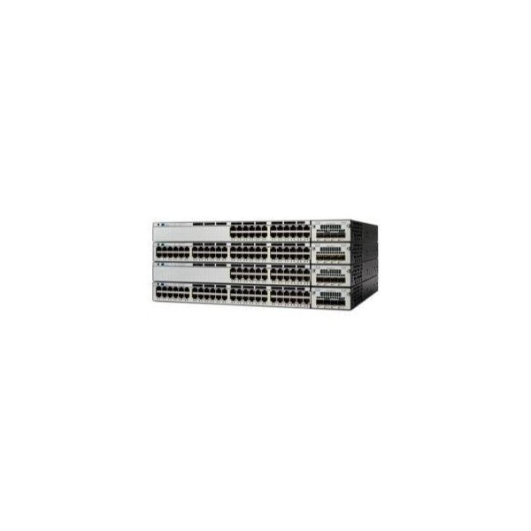 Cisco Catalyst WS C3750X 24P S 24 Port Gigabit Stackable PoE Ethernet