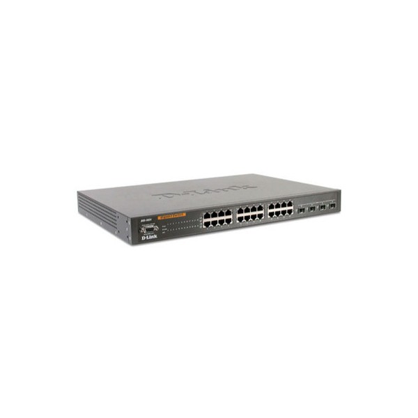 INTELLINET 24-Port Gigabit Commutateur Ethernet avec Les 2 SFP Ports