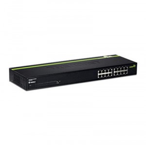 16-Port Ethernet Switch Trendnet - TE100-S16g - GREENnet Switch 16 Ports - 10/100 Mbps