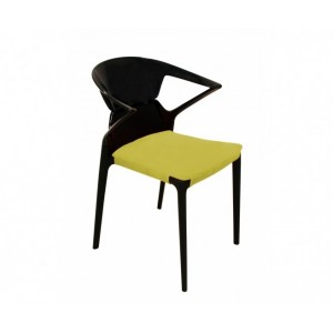 ALMOHADA CONFORT policarbonato silla en silla EGO-K de tela verde