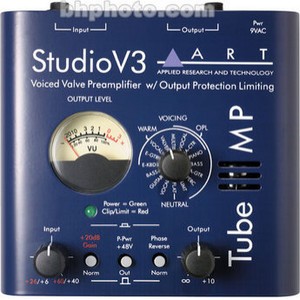 Art - Tube MP Studio V3 preamp Micro-instrument lamp with presets