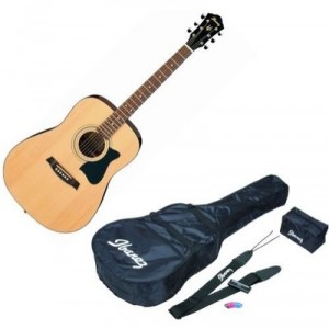 Ibanez - V50NJP-NT - Jam Pack - Natural - mit Zubehör-Kit